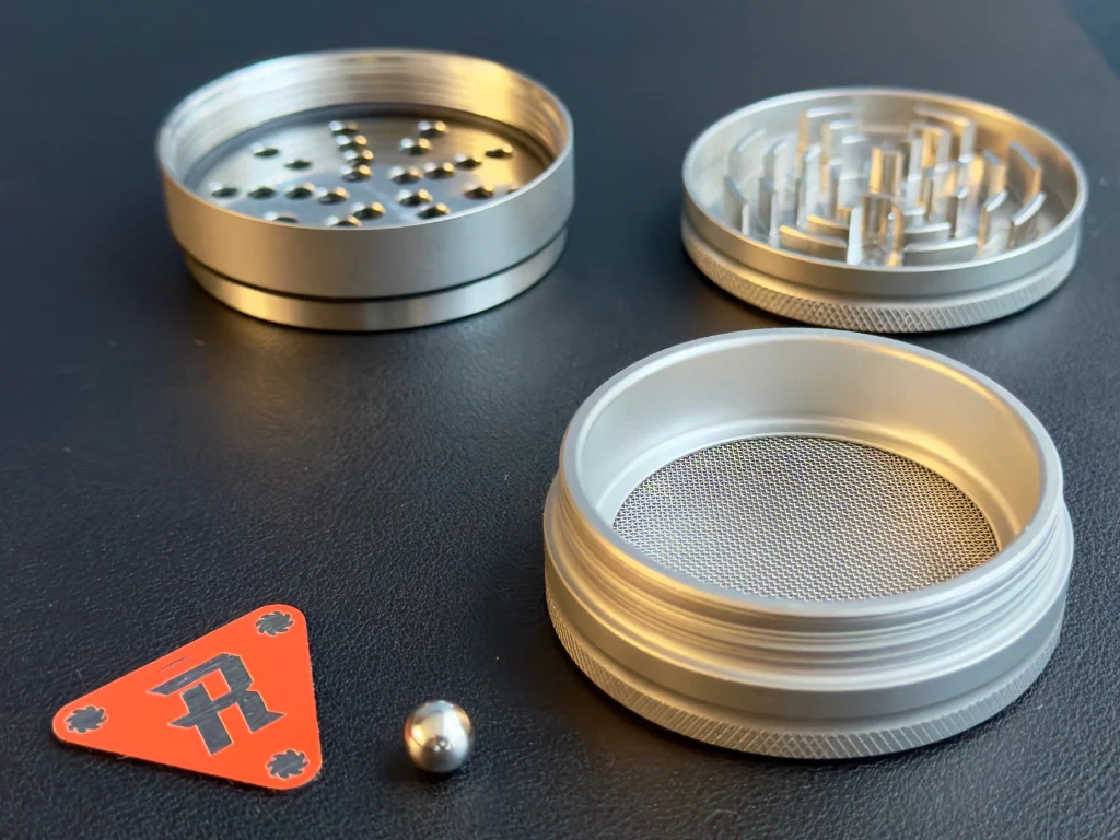 Herb Ripper Stainless Steel Grinder - Image 4